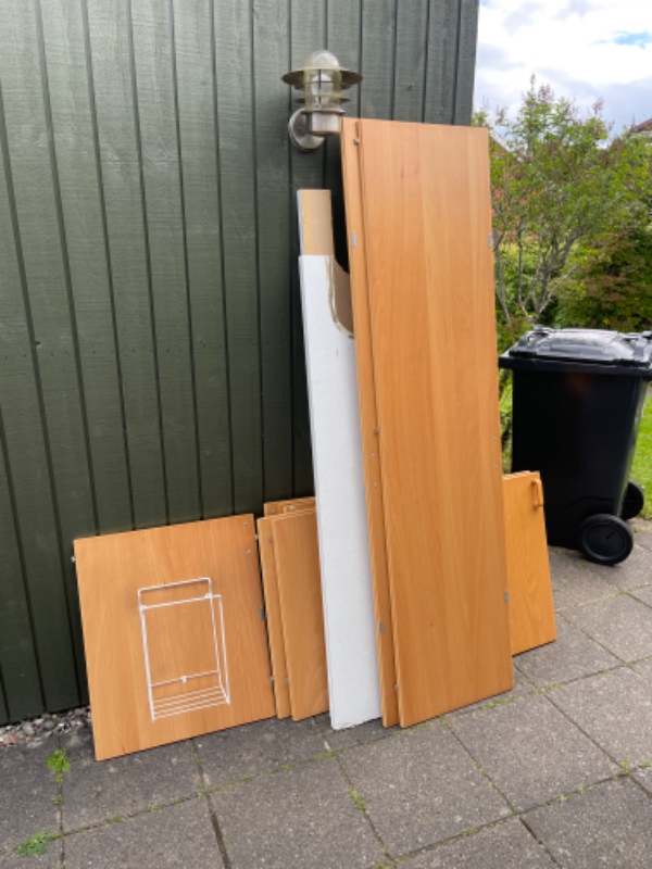 Bortskaffelse af køkkenelementer