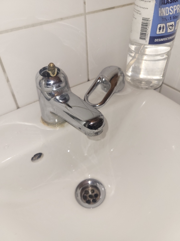 Udskiftning af vandhane