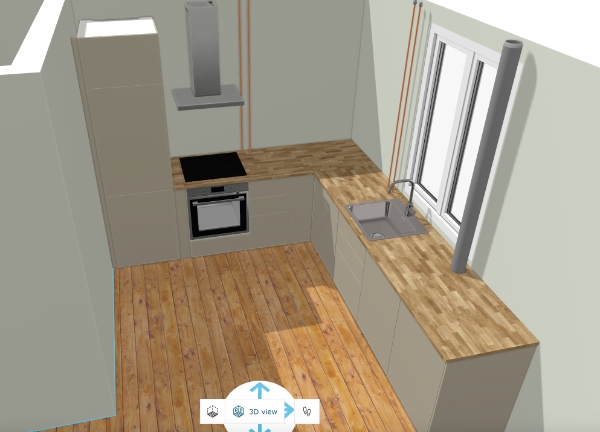 Samling og opsætning af Ikea køkken