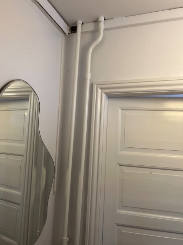 Afkoble rør til radiator