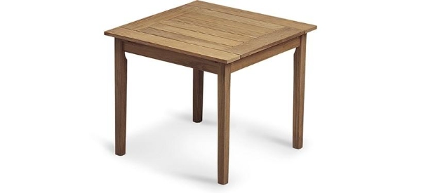 Malet havebord og havebænk