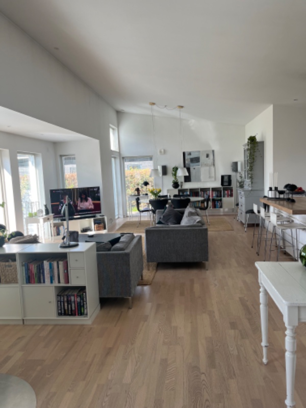 Maling af stue 87m²