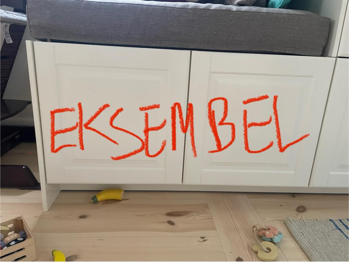 Samle og opsætte IKEA skabe/bænk