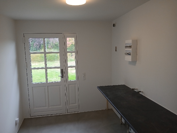 Rengøring af nyrenoveret hus