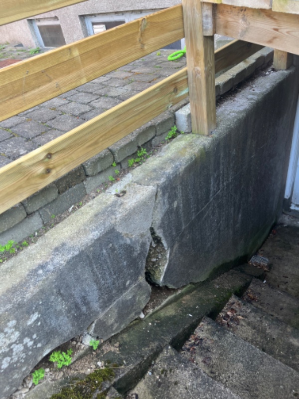 Reparation af kældertrap