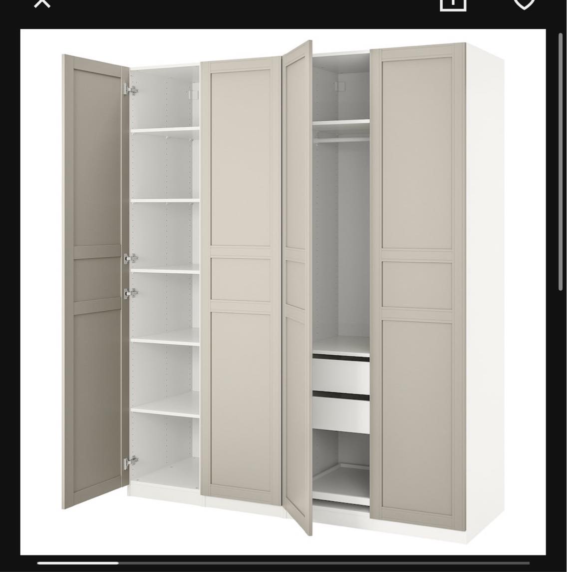 Skal laves skab som jeg har købt fra Ikea og seng