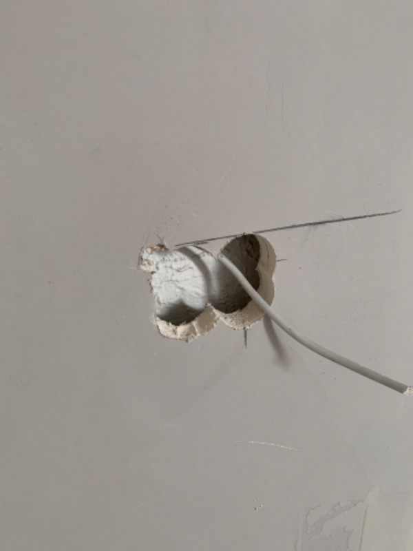 Reparation af gipsplader