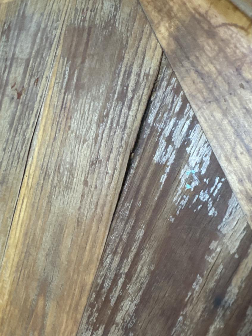 Møbelrestaurering af træbord