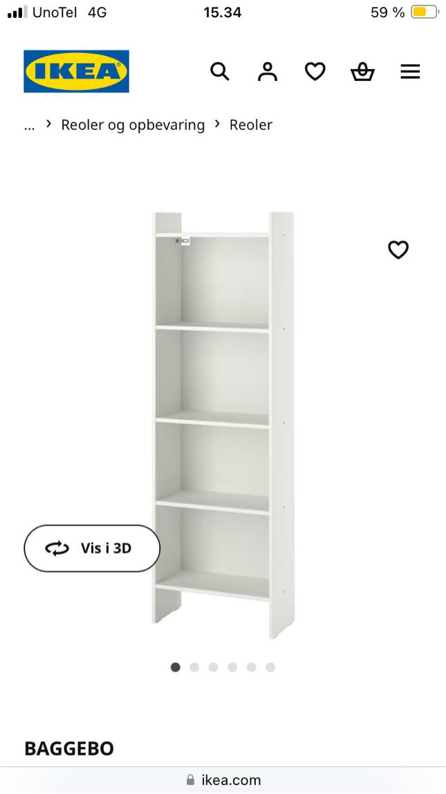 Samling af møbler