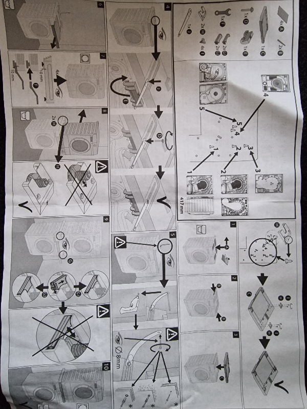 Tilslutning og opsætning af tørretumbler
