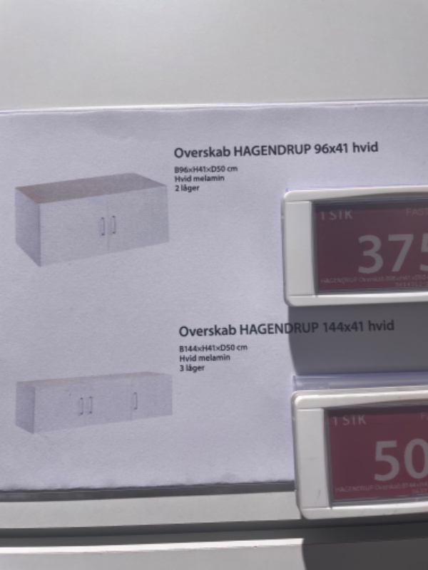 Samling af skab