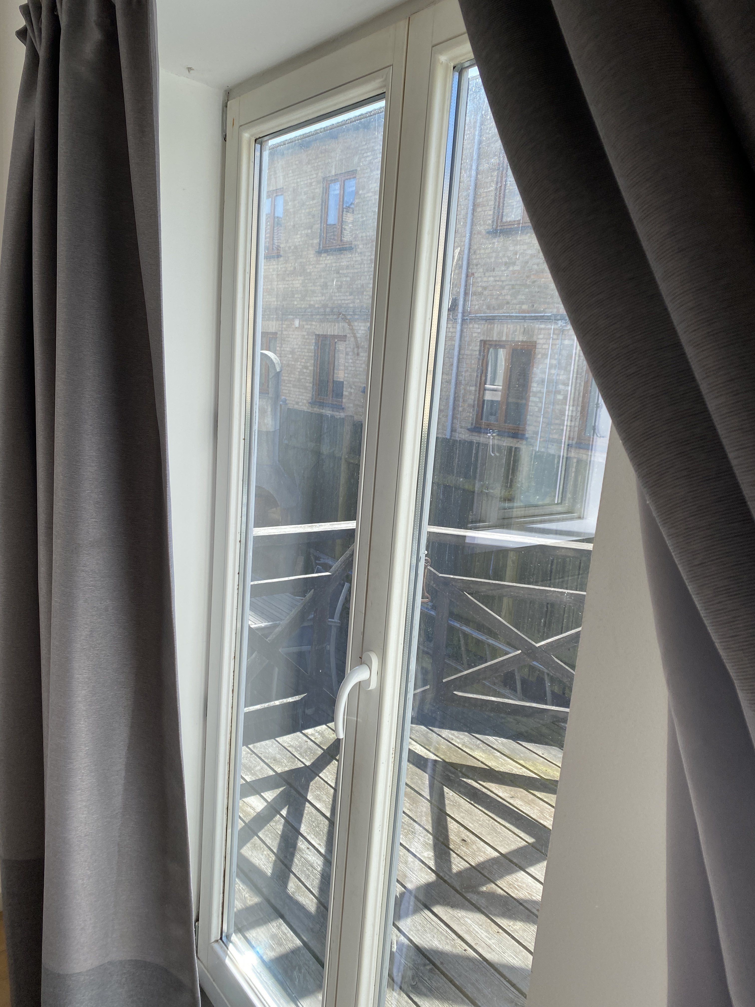 Udskiftning af en terrassedør