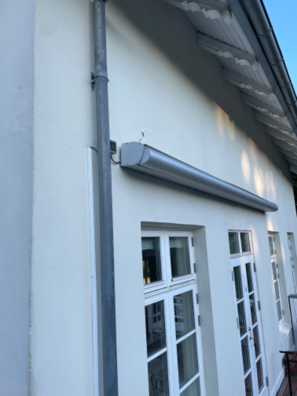 Nedtagning af markise