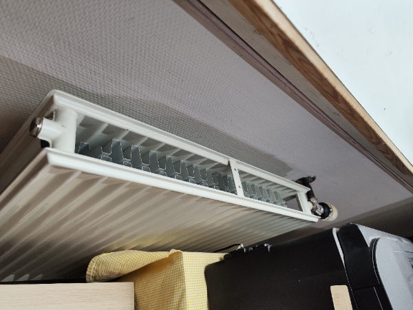 3 radiatorer virker ikke.