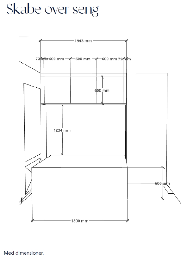 montering af ikea skabe + lave og montere lister