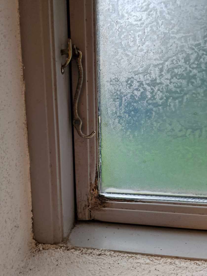 Reperation af vindue