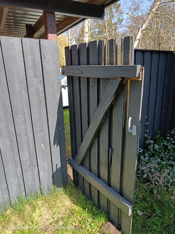 Reperation / ny havelåge