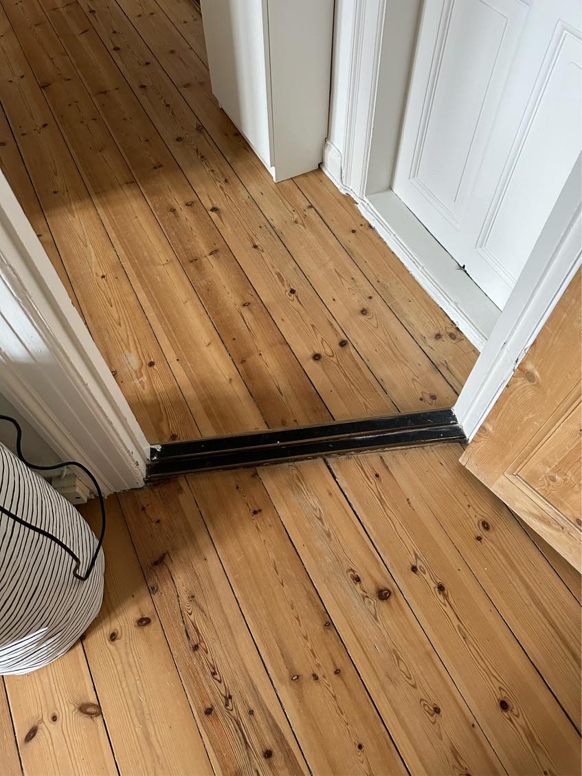 Fjerne dørtrin/bundstykker