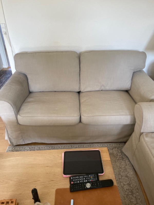 Afhentning af 2 sofaer der skal køres væk