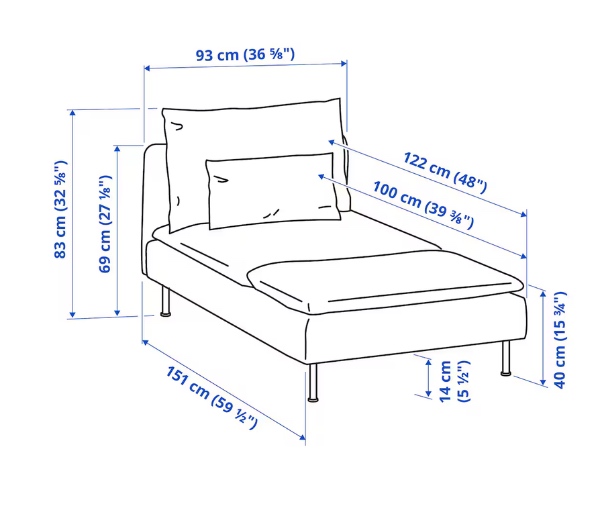 Afhenting af to møbler / sofa moduler på Østerbro samt Valby til Valby