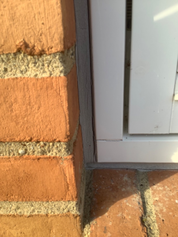 Udskiftning af udendørs fuger, parcelhus