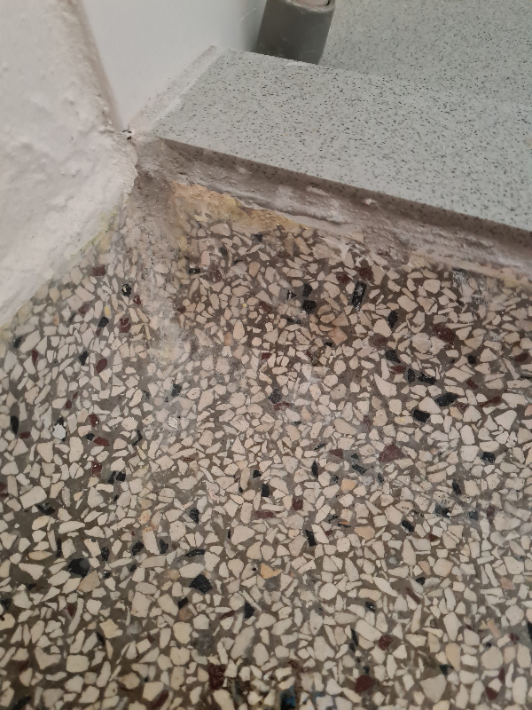 Slibning og lakering af terrazzogulv