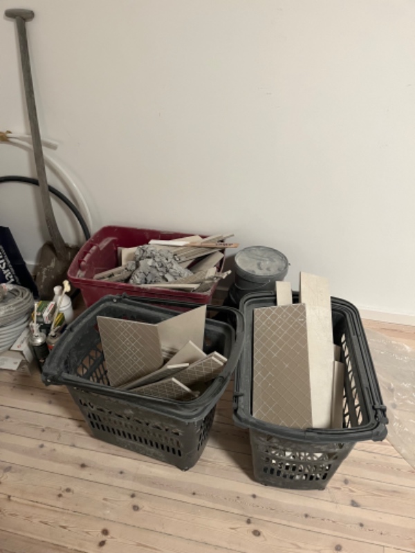 Oprydning af byggeskrald