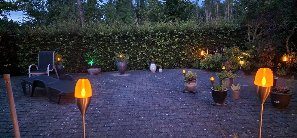 Rensning af terrasse