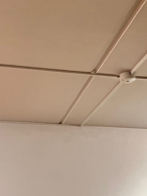 Spartling af betonloft sammenfletninger