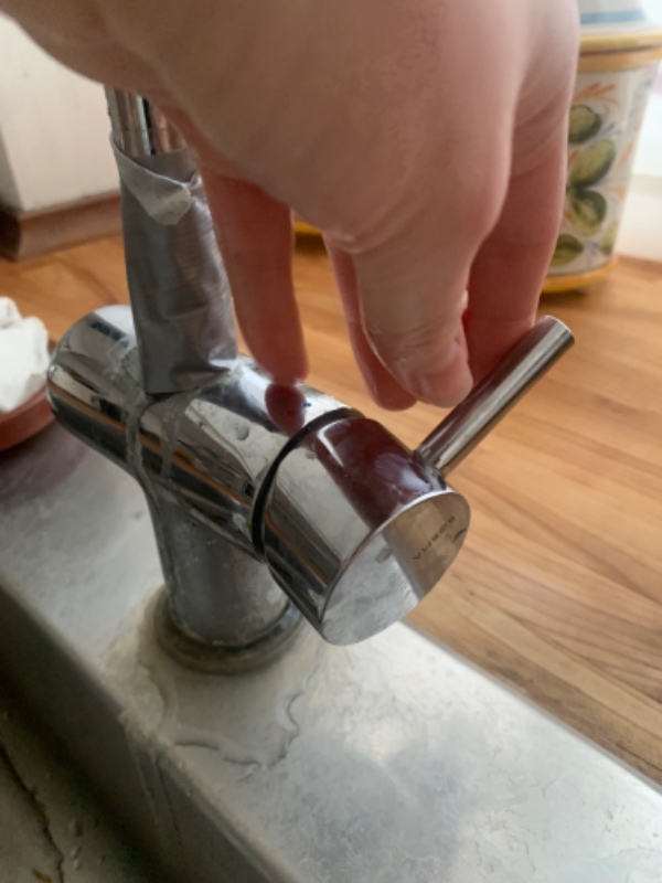 Udskiftning af vandhane