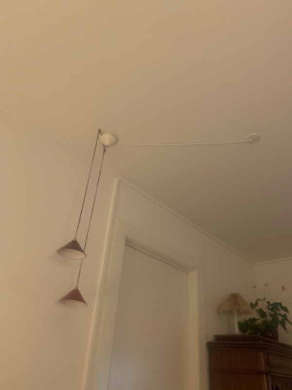 Nedtagning af lampe (ampel) i loft