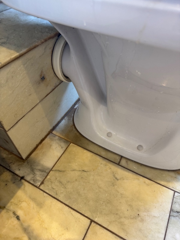 Installation af toilet