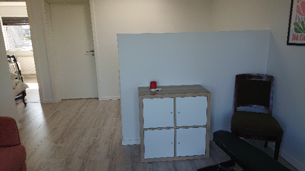 Etableret gipsvæg  til værelse