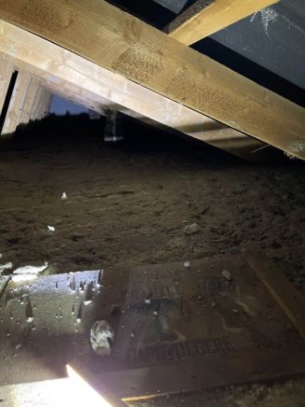 Fjernelse af asbestslam i loftrum