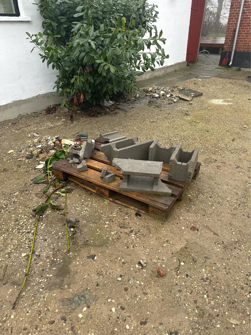 Fjerne bygge affatld