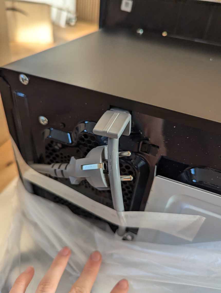 Opsætning af mikroovn