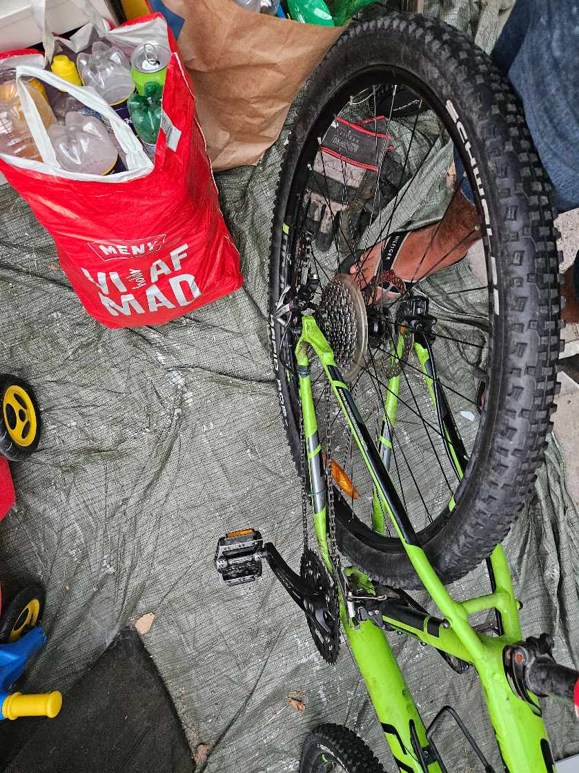 Reparation af racer cykel