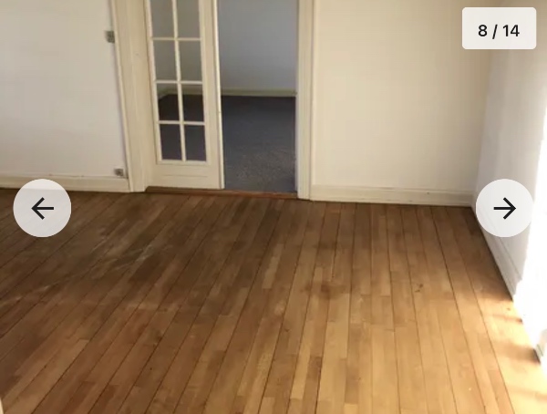 Gjort rent i fraflyttet hus