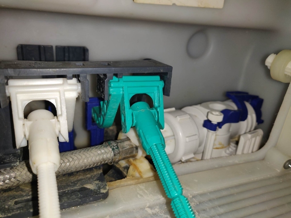 Hjælp til toilet der løber efter skyl