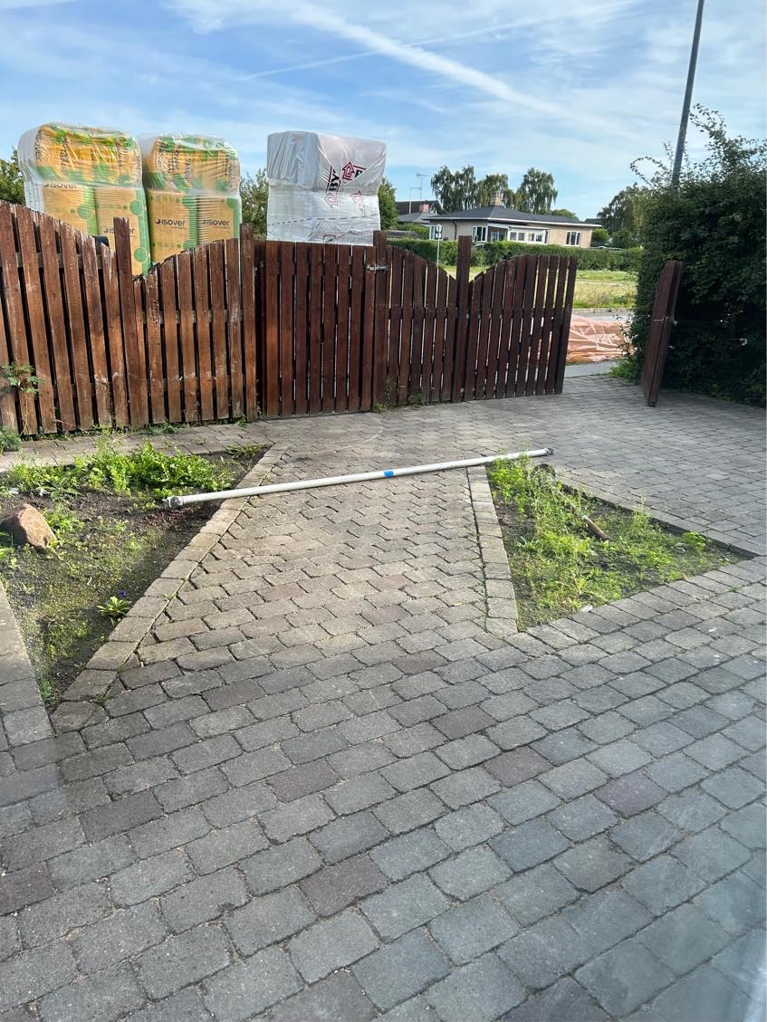 Fliselægning af herregårdssten (9 m2)