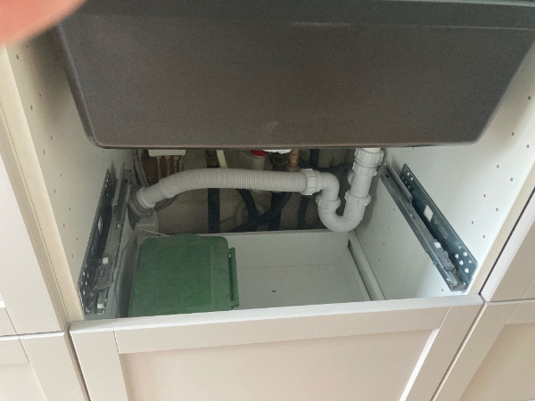 Færdig montering af Ikea køkken