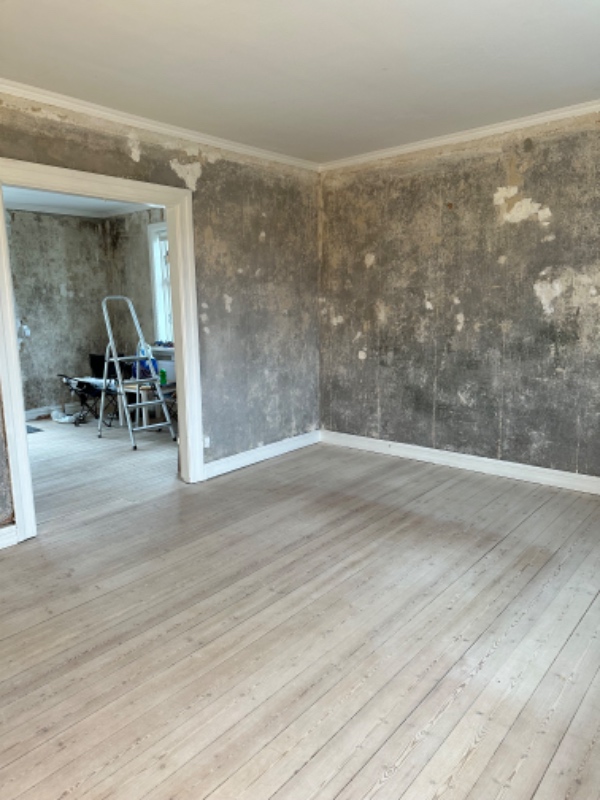 Fuldspartle og filte vægge