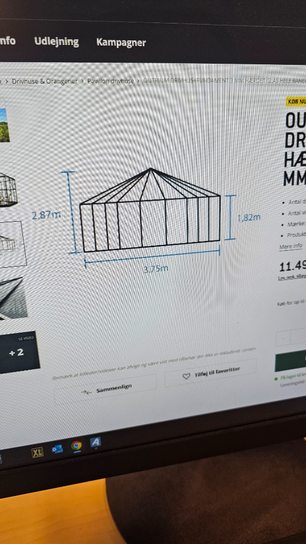 Opsætning af 6 kantet drivhus