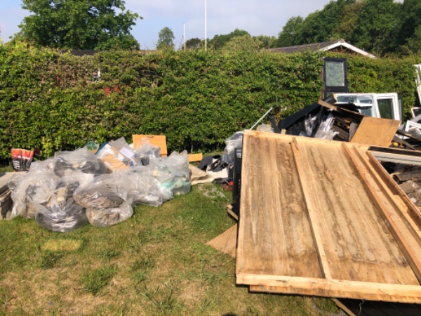 Bortskaffelse af byggematerialer efter nedrivning