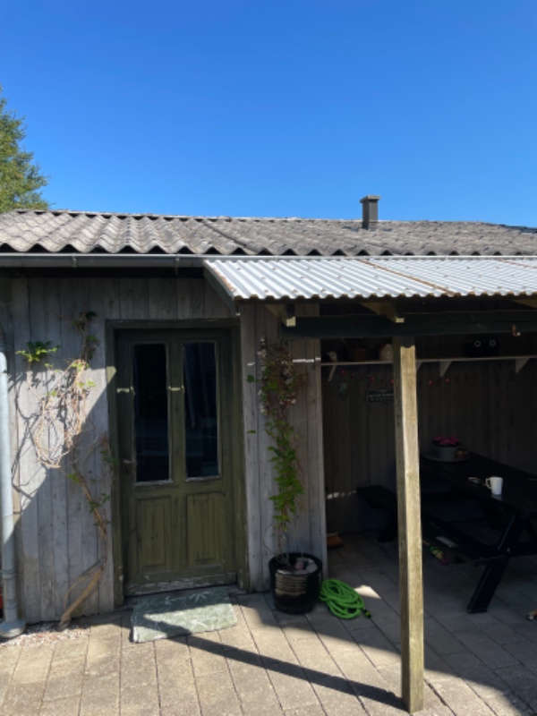 Asbesttag og vægge fjernelse