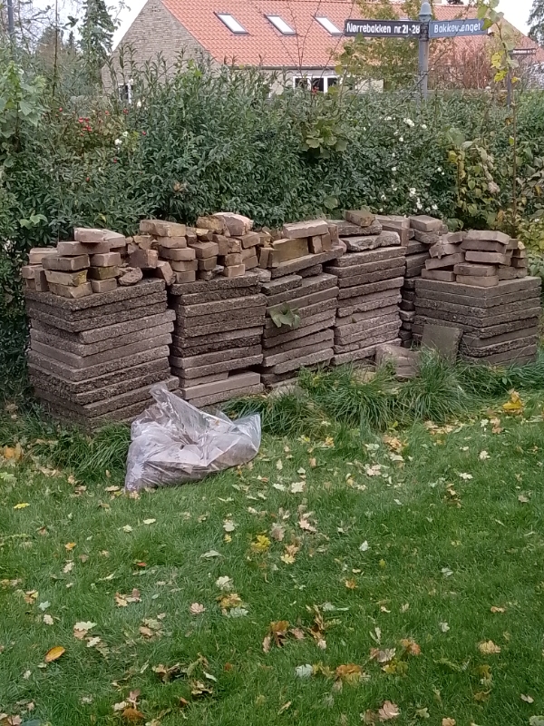 Afhentning af fliser