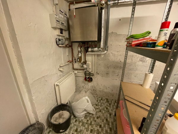 Pudsning af kældervægge