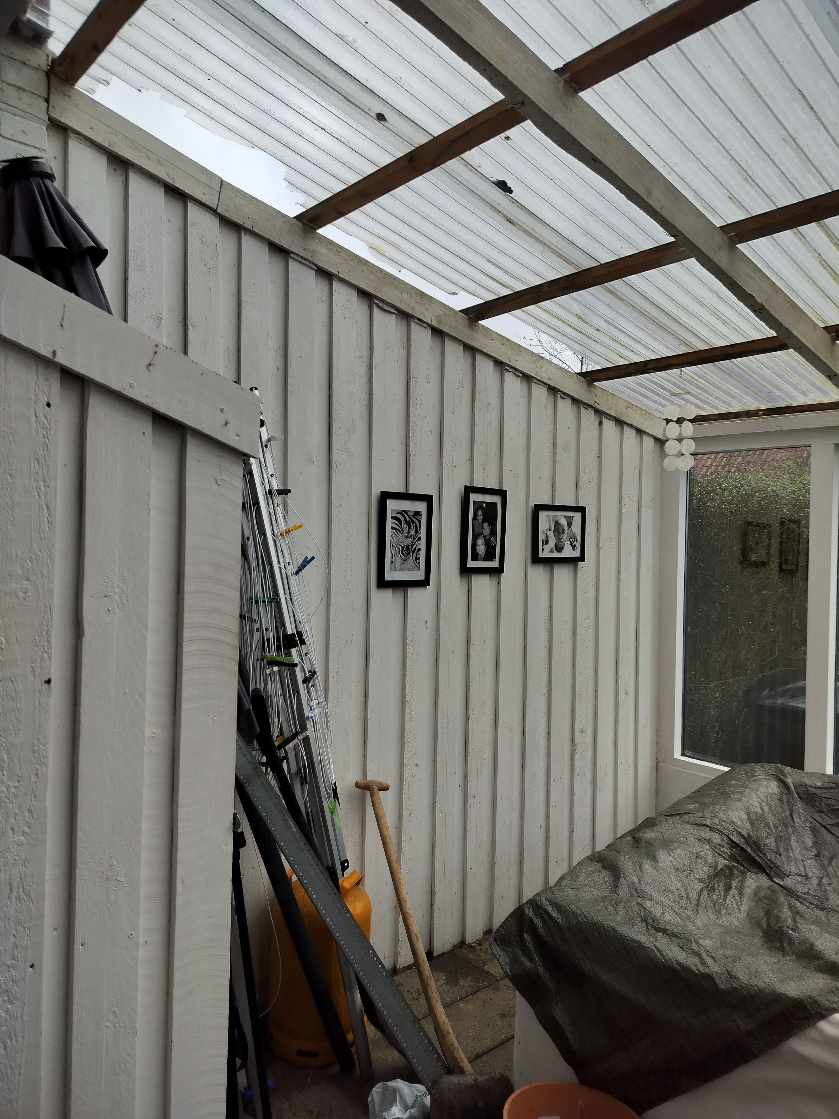 Hjælp til at skifte klar trapez plade på udestue tag