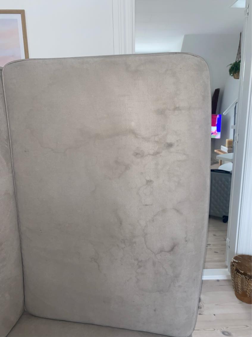 Rensning af sofa