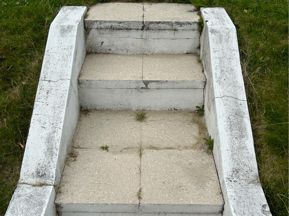 Rep af udendørs puds